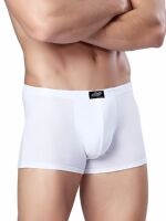 Men's briefs, straight-leg pants, solid-color underwear, men's U-convex summer youth, pure white, pure cotton, all-cotton four-corner pants thumbnail 4