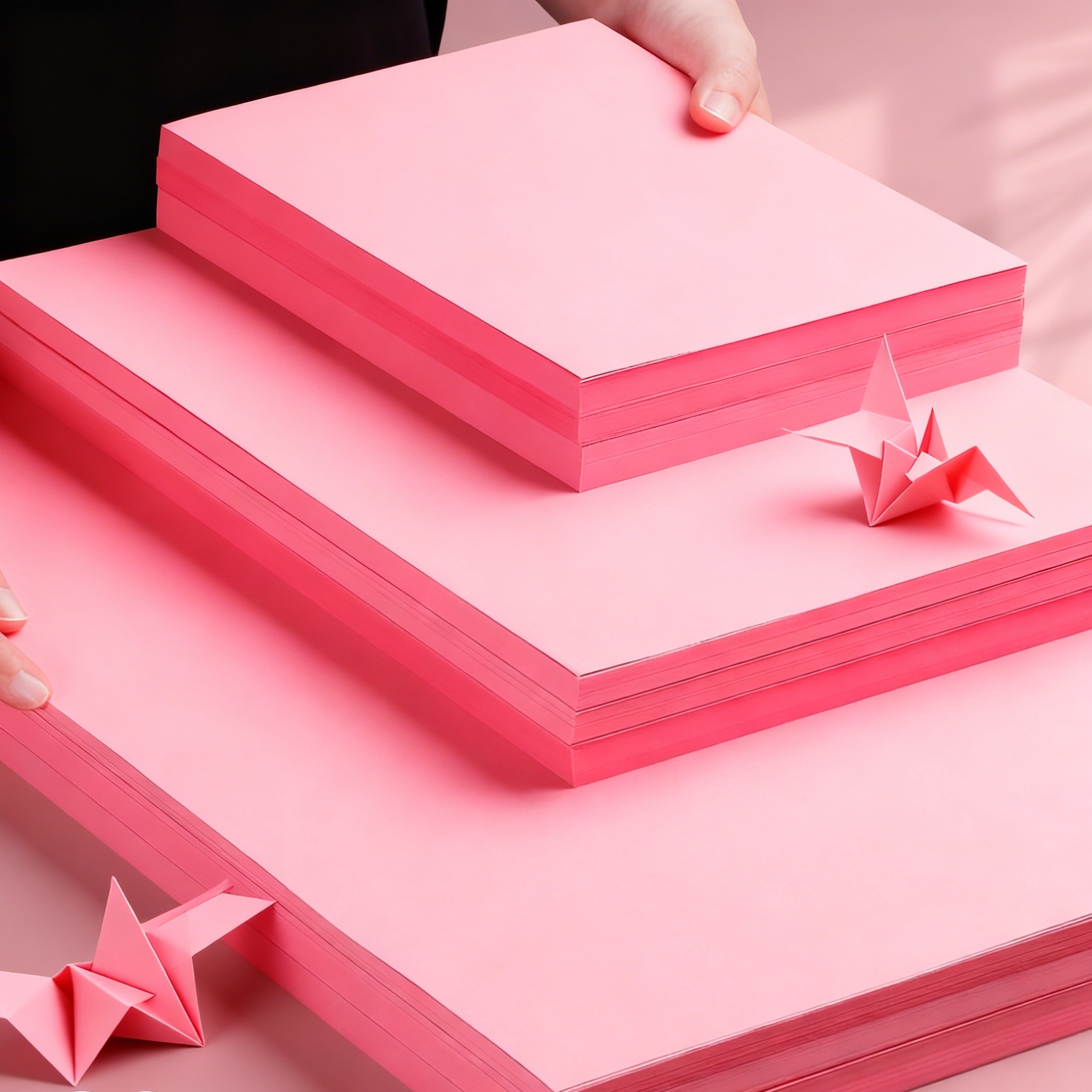 粉色打印纸A3A4A5彩色纸70g80g