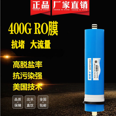 400G膜滤芯3013-400GRO反渗透膜净水器滤芯纯水售水机300RO膜滤芯