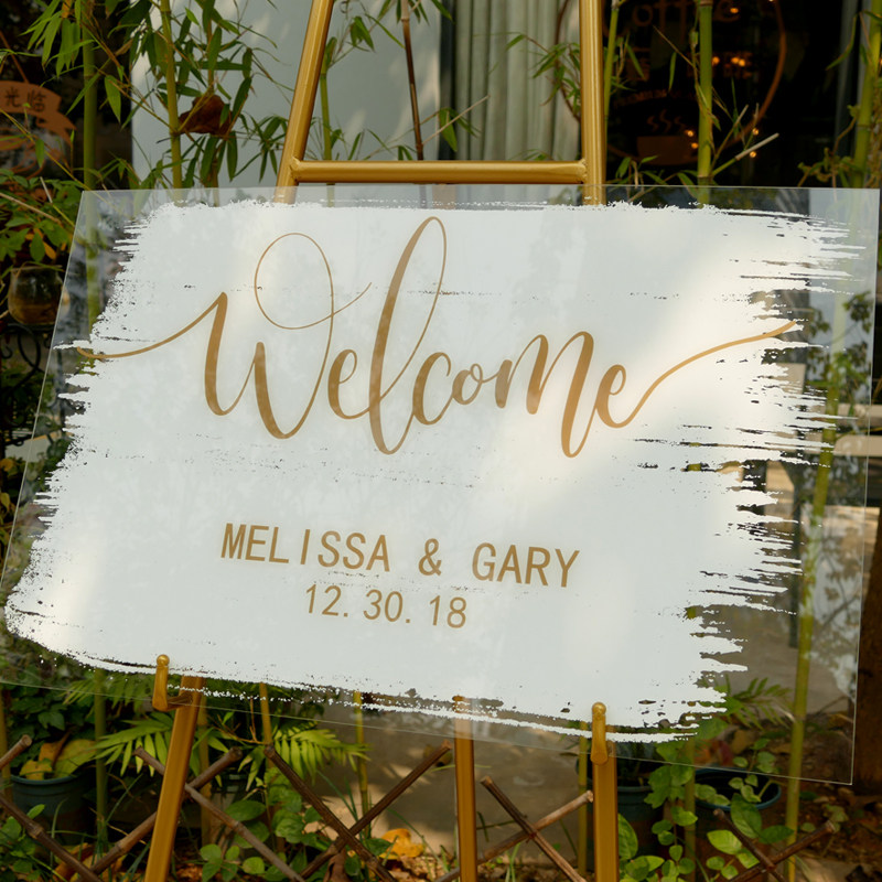 Lawn wedding Welcome card customized marry Acrylic Welcome to Brand business affairs Guide board technological process Shuipai Table seatingin the Festive supplies/Gift , Seat card  category - from Buy2taobao.com to provide professional Taobao agent buy service