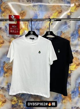 夏季达依空间胖哥时尚短袖宽松潮流ins印花大码港风半袖85P162