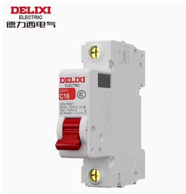 德力西空气开关空开dz47V家用小型1p2p3p断路器63a三相电闸开关