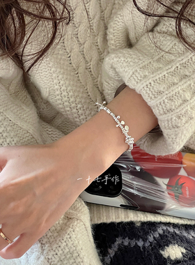 银盘缠原创s925纯银腰缠万贯手链