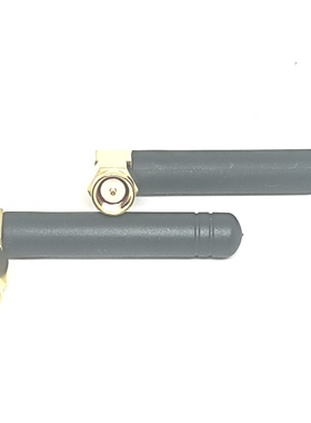 780MhzSMA模块无线数传物联网外置胶棒状全向高增益LoRa弯头天线