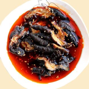 盐帮麻辣黑鸡爪250g脱骨去骨乌鸡红油无骨凤爪鸡脚凉菜网红小吃