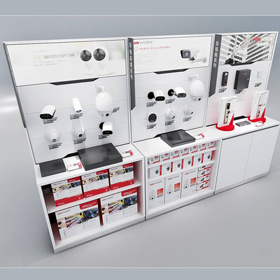海康威视大华监控器展示柜监控展柜安防摄像头展示架监视器展柜 商业/办公家具 商用展示柜/陈列柜/展示架 原图主图