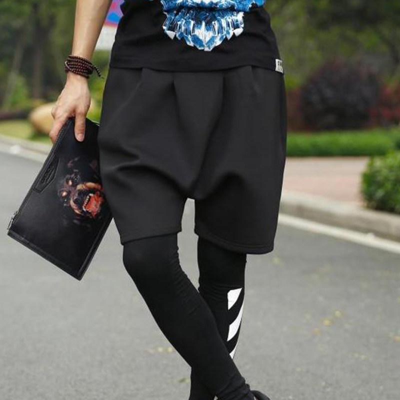 夏季嘻哈权志龙加大加肥男短裤