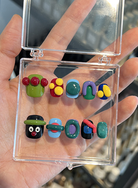 任民币穿戴甲｜小企鹅彩色球球