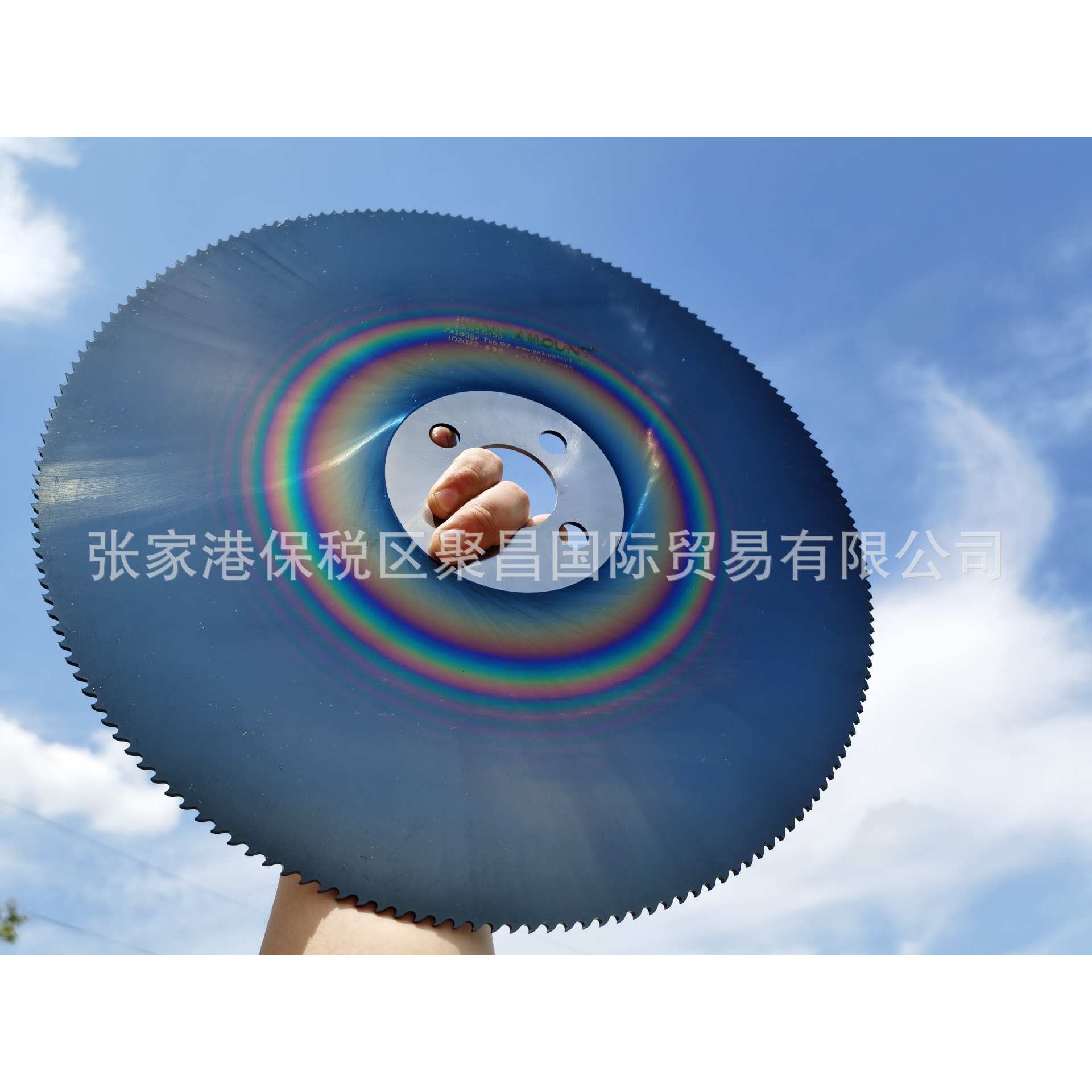 AMOUNT供应工业涂层切片冷切飞锯锯片高速钢合金锯片机械切铁锯片