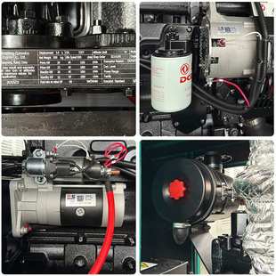 康明斯发电机组20KW 柴油发电机组 50kva100kw200千瓦静音箱箱式