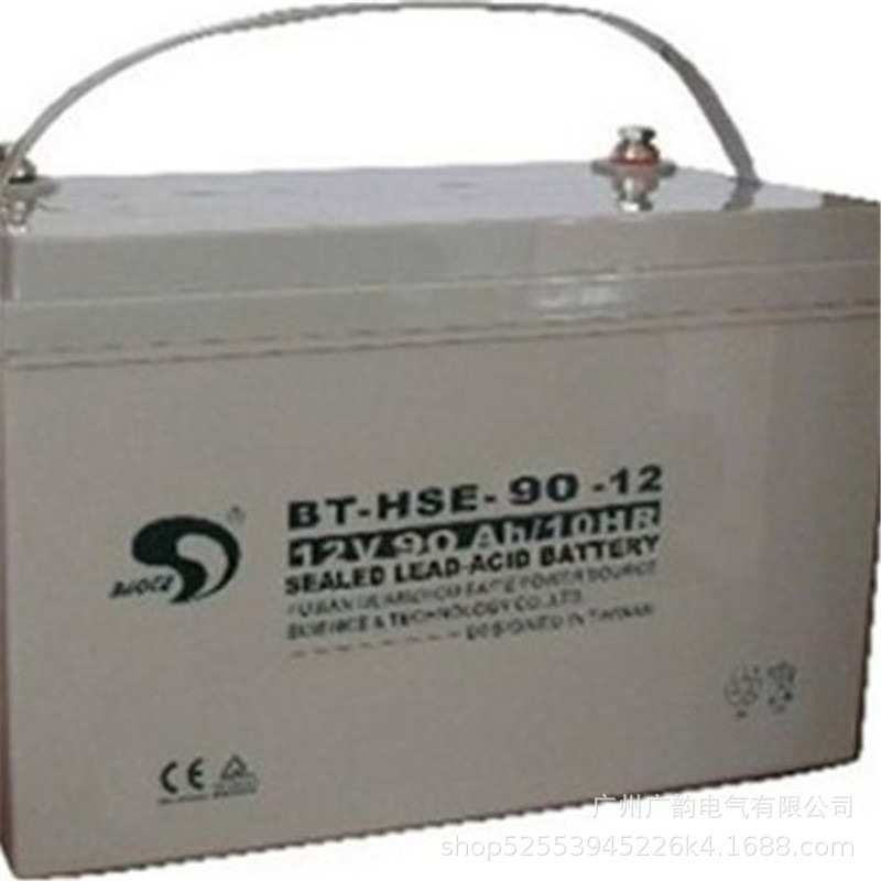 赛特蓄电池BT-HSE-90-12 赛特免维护12v90ah 机房ups电池