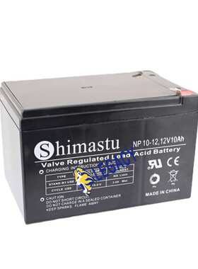 SHIMASTU蓄电池 NP5-12 12V 5AH门禁 安防 机器人 信号 储能电池