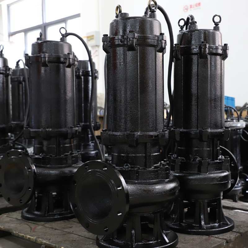 鹤见南方合资排污泵潜污泵污水泵50WQ5.5kw排污提升泵