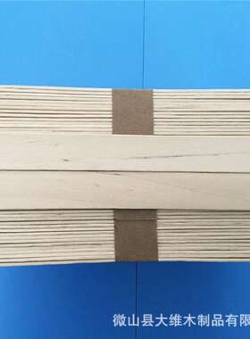 风格潮流木质工艺品114*10*2面取雪糕棒二次打磨厂家