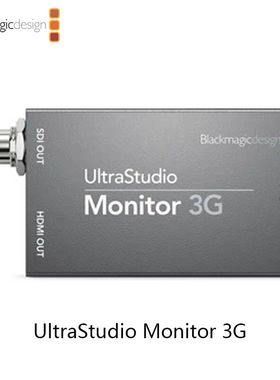 BMD UltraStudio Monitor 3G 输出卡 SDI HDMI