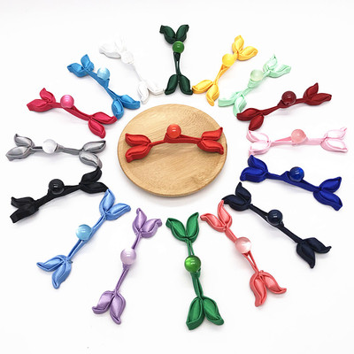 盘扣二叶旗袍唐装扣花扣布扣复古