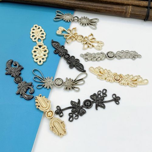 金属盘扣复古扣子子母扣旗袍对扣