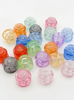 辅料配件 彩色透明扣弹簧扣 绳子松紧调节扣卡扣止绳扣锁扣猪鼻扣