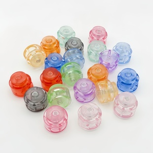 辅料配件 彩色透明扣弹簧扣 绳子松紧调节扣卡扣止绳扣锁扣猪鼻扣