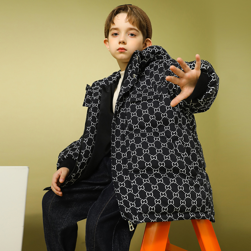 【5折特卖】羽绒服男童冬装加厚新款冬季儿童外套防寒白鸭绒