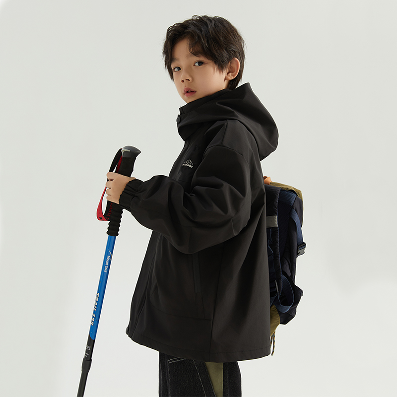 【5折特卖】儿童冲锋衣秋冬三合一2025新款男女童三防可拆卸外套