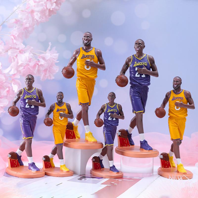 NBA篮球球星詹姆斯科比手办摆件树脂工艺家居电视柜装饰大摆件