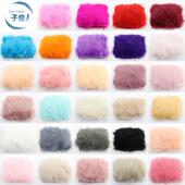 义乌血管绒布边火鸡毛绒毛羽毛布带diy演出服拉丁舞蹈服娃娃服装