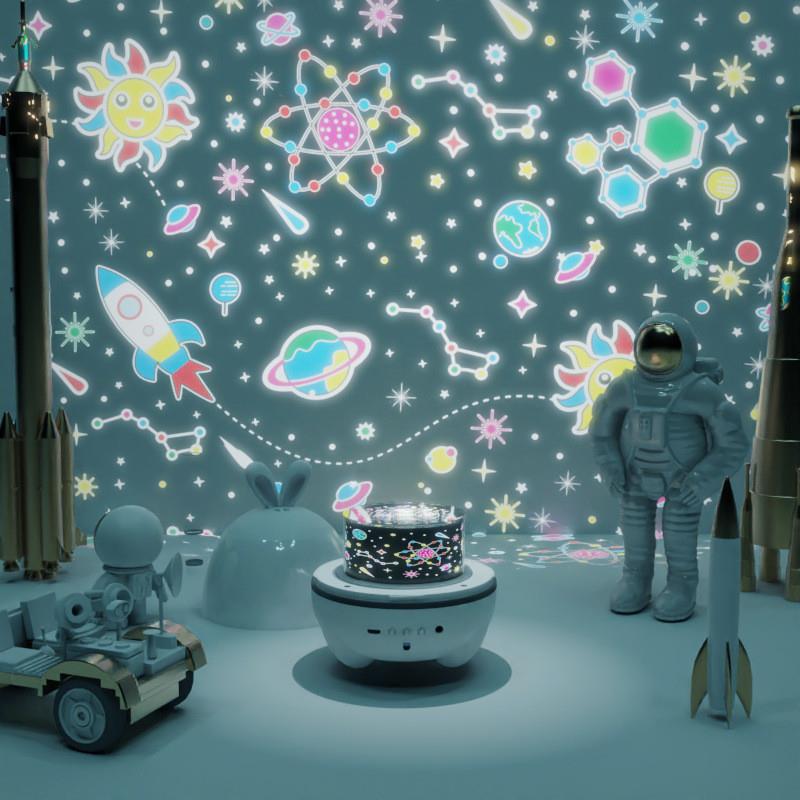 星空灯投影仪夜灯led音乐蓝牙音响浪漫满天星海洋宇宙儿童投影仪