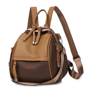 双肩包女2023新款韩版牛津布户外休闲女士双肩背包女包女生小包