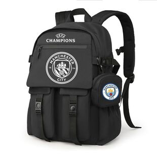 2025足球书包皇马切尔西曼城巴萨阿森纳尤文图斯初高中小学生双肩