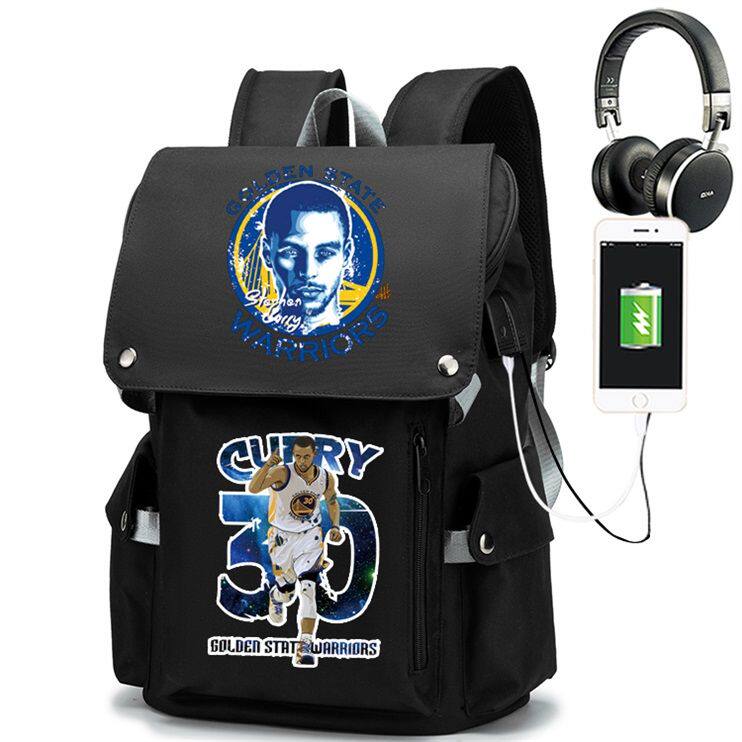 2025NBA篮球运动周边库里背包勇士队百搭双肩包初高中学生男女书