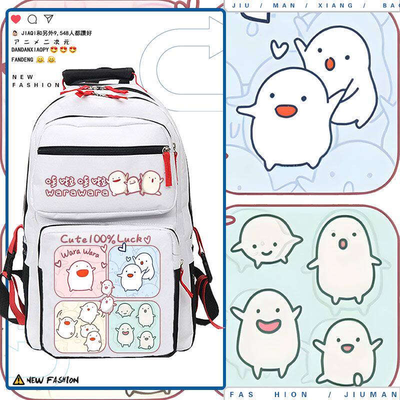 2024宫崎骏你想要活出怎样的人生wara动画周边学生书包男女双肩背