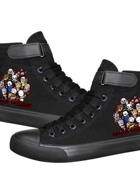 2024龙年跨境黎明杀机Dead by Daylight高帮休闲鞋情侣鞋男女魔术