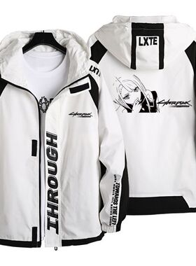 2024龙年游戏周边赛博朋克2077外套边缘行者男春秋季休闲夹克ps4