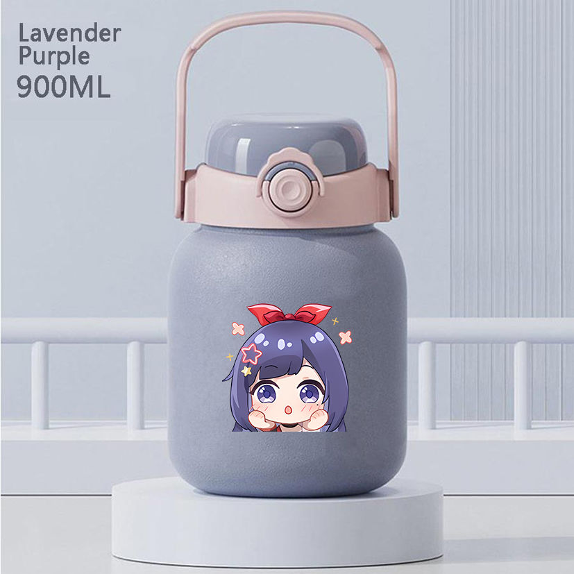 2024Vtuber珈乐asoul虚拟主播周边不锈钢便携式保温杯大容量嘟嘟