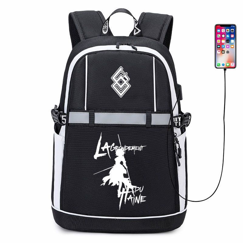 2024fate书包 saber动漫周边二次元初高中学生大容量反光条双肩背