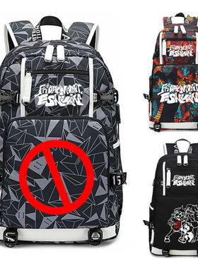 2024新款Friday Night Funkin游戏周边 书包 中小学生 双肩背包休