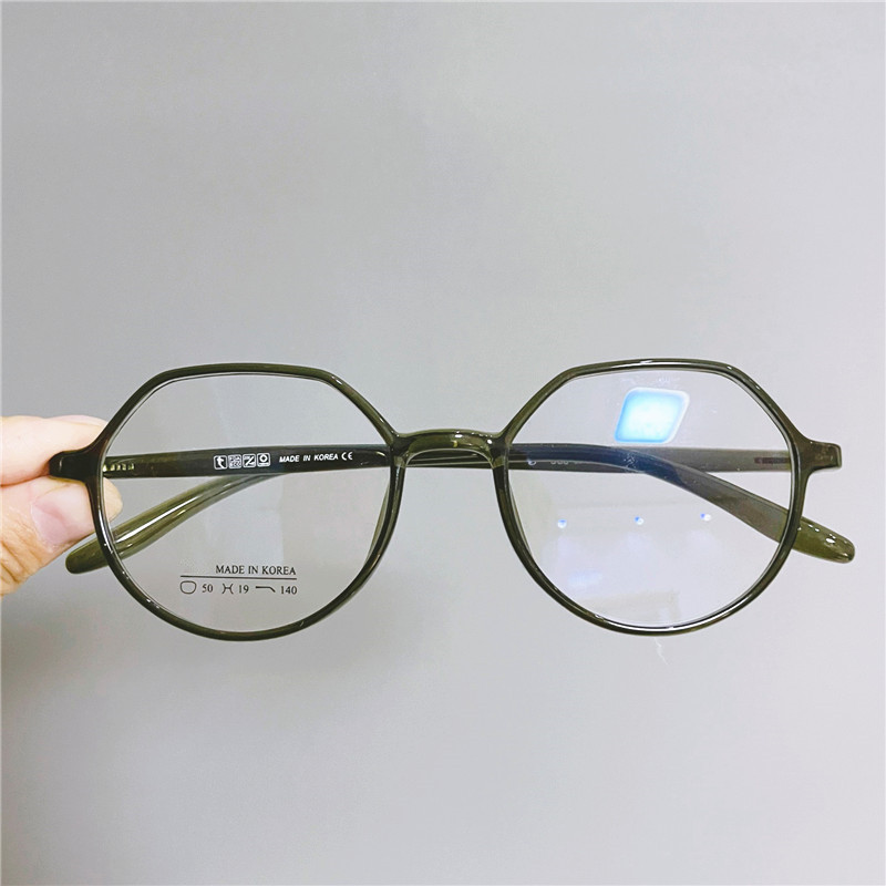 不规则眼镜框女式tr90圆脸大框架