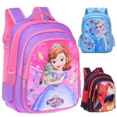 6年级大容量减负儿童背包双肩包女印LOGO 书包小学生书包女1