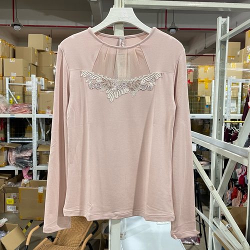 黛安芬女士圆领保暖羊绒莫代尔上衣H000106