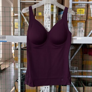 no退换 842 黛 芬无痕基础肌底吊带背心女无钢圈透气带胸垫内搭83