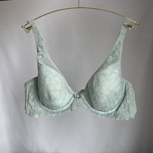 no退换 8670 黛 薄杯蕾丝聚拢侧收调整型性感深V文胸16