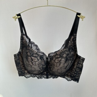 1877 悠然新生无钢圈内衣女蕾丝大胸显小文胸11 NO退换 黛