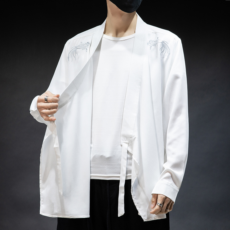 汉服开衫道袍外套A100-908-P60，男装民族服装，电商A100