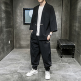 防晒服开衫条纹套装钱塘4018-（717-1)套装-P95，男装套装，电商A100