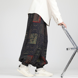 花色民族风束脚裤电商A100-K7780-P50，男装民族服装，电商A100