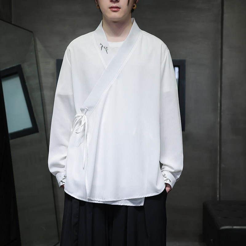 风纯色绣花防晒服汉服A100-236-P65,男装防晒衣,电商A100