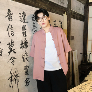 风新中式牛仔盘口立体衬衫电商A100-C325-P60图片