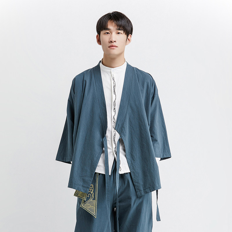 汉服套装DSA100-906+SK16-P90,男装休闲套装,电商A100