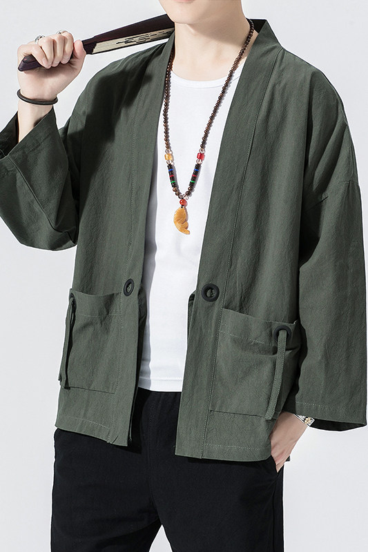 民族风开衫电商A100-707-P35防晒服,男装防晒衣,电商A100